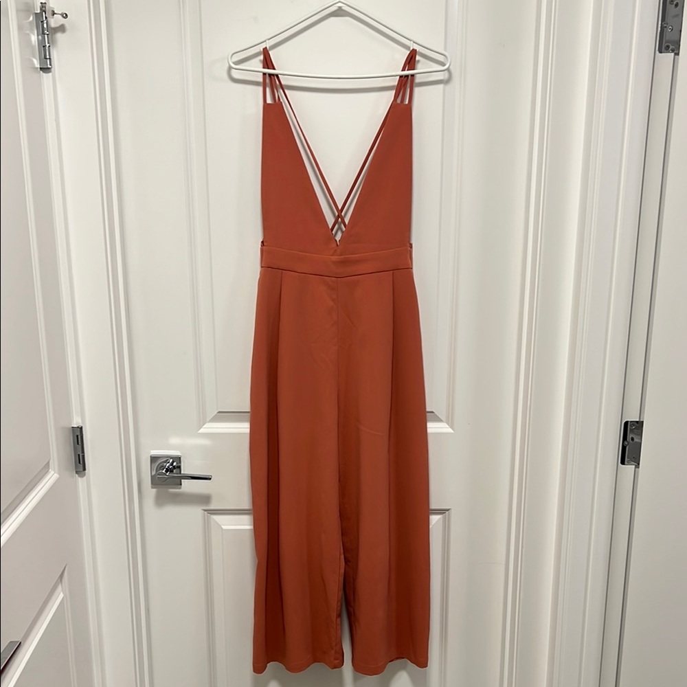 Elegant Dusty Rose Jumpsuit